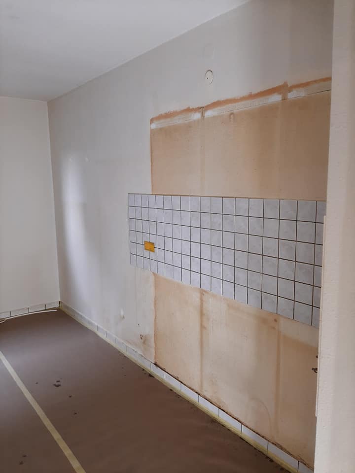frischer Anstrich für die Küche